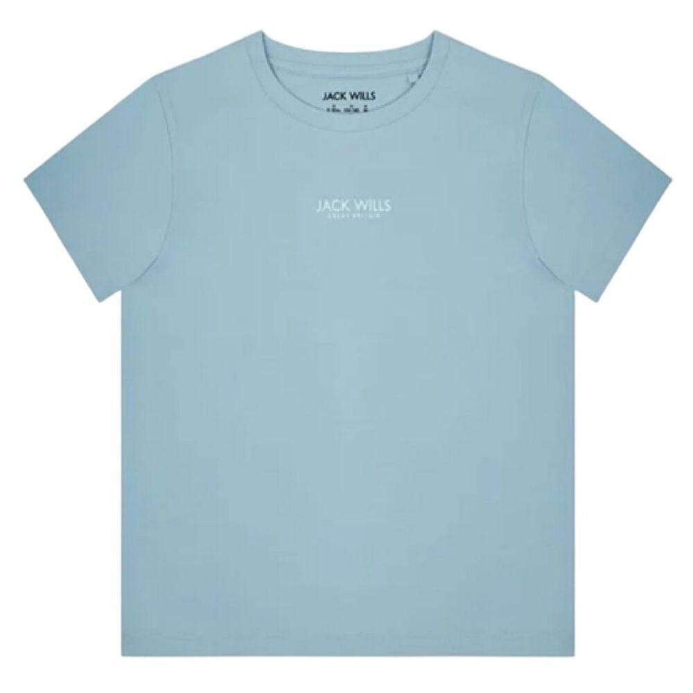 Jack Wills Childrens/Kids Core T-Shirt / Pastel Blue